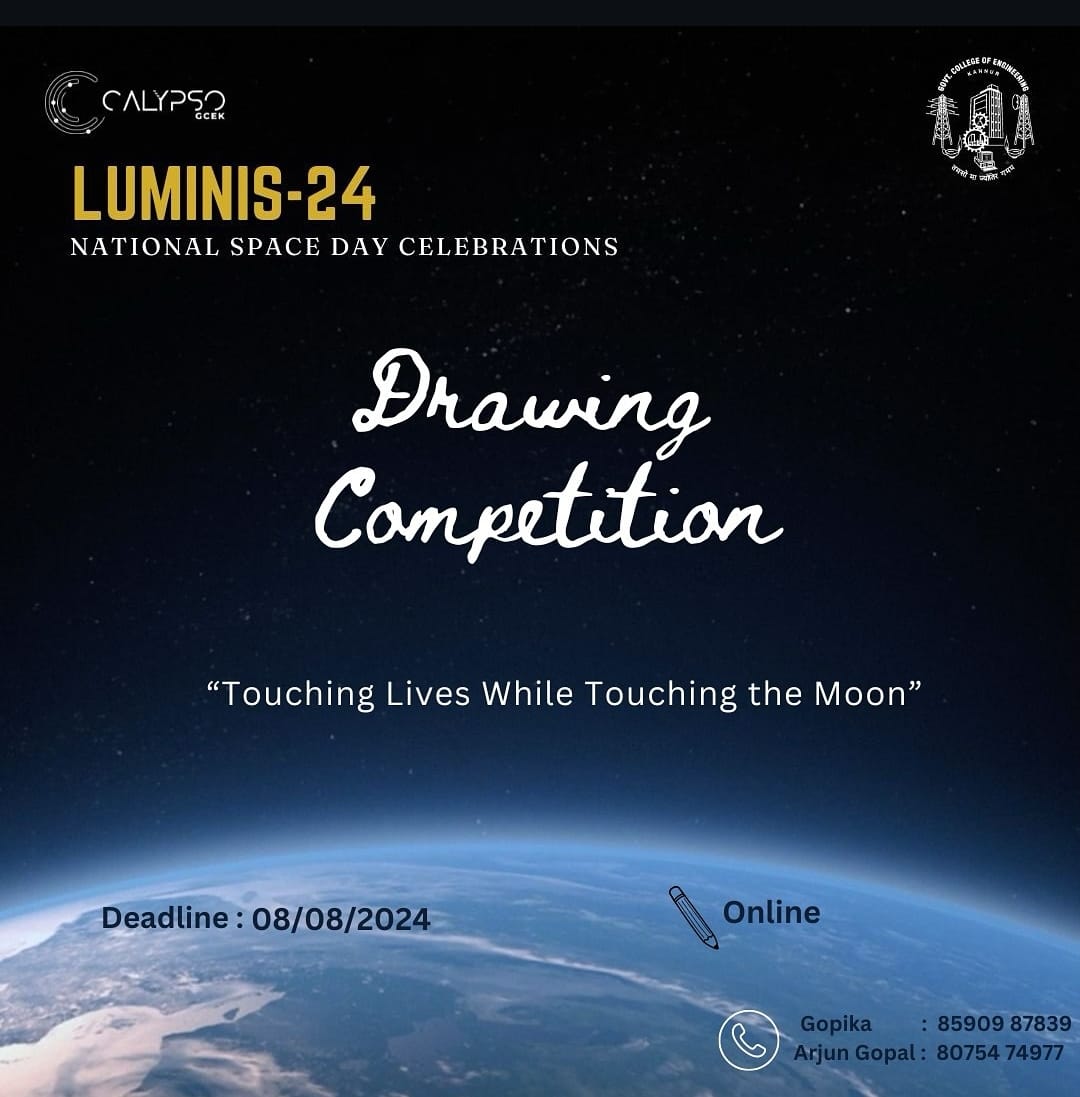 Drawing Competition - National Space Day Celebrations